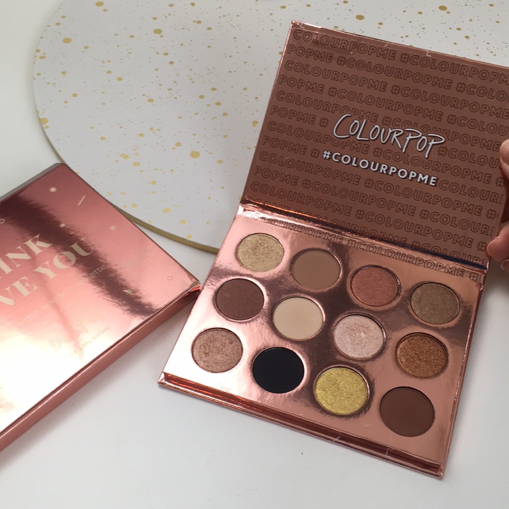 Colourpop I think I love you palette